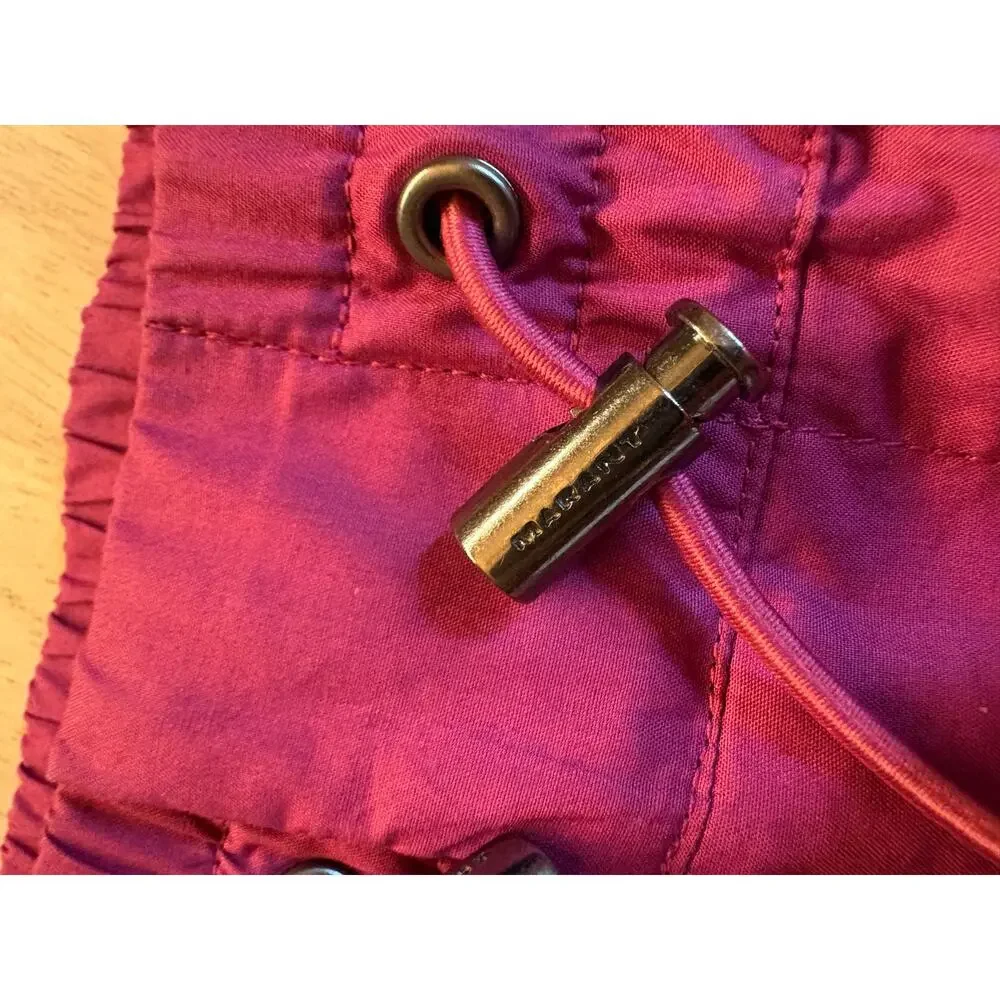 Marant Magenta Nylon Parachute Ezra Track Pants Streetwear Gorpcore Utility